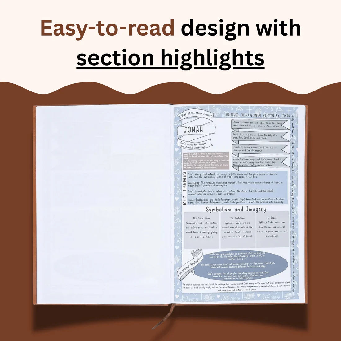 66-Page Bible Study Guide & Daily Devotional Journal