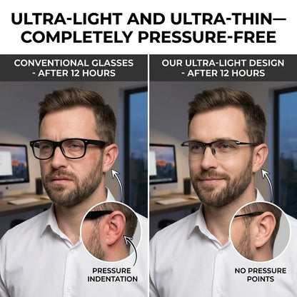 🕶️High-Tech Smart Glasses: Featuring infrared see-through capabilities, UV and blue light protection, and anti-glare/anti-reflective properties. They are dustproof and windproof, with impact-resistant, shatterproof lenses. Designed to help correct myopia